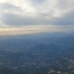 Flugwegposition um 16:53:56: Aufgenommen in der Nähe von Arrondissement de Digne-les-Bains, Frankreich in 2871 Meter